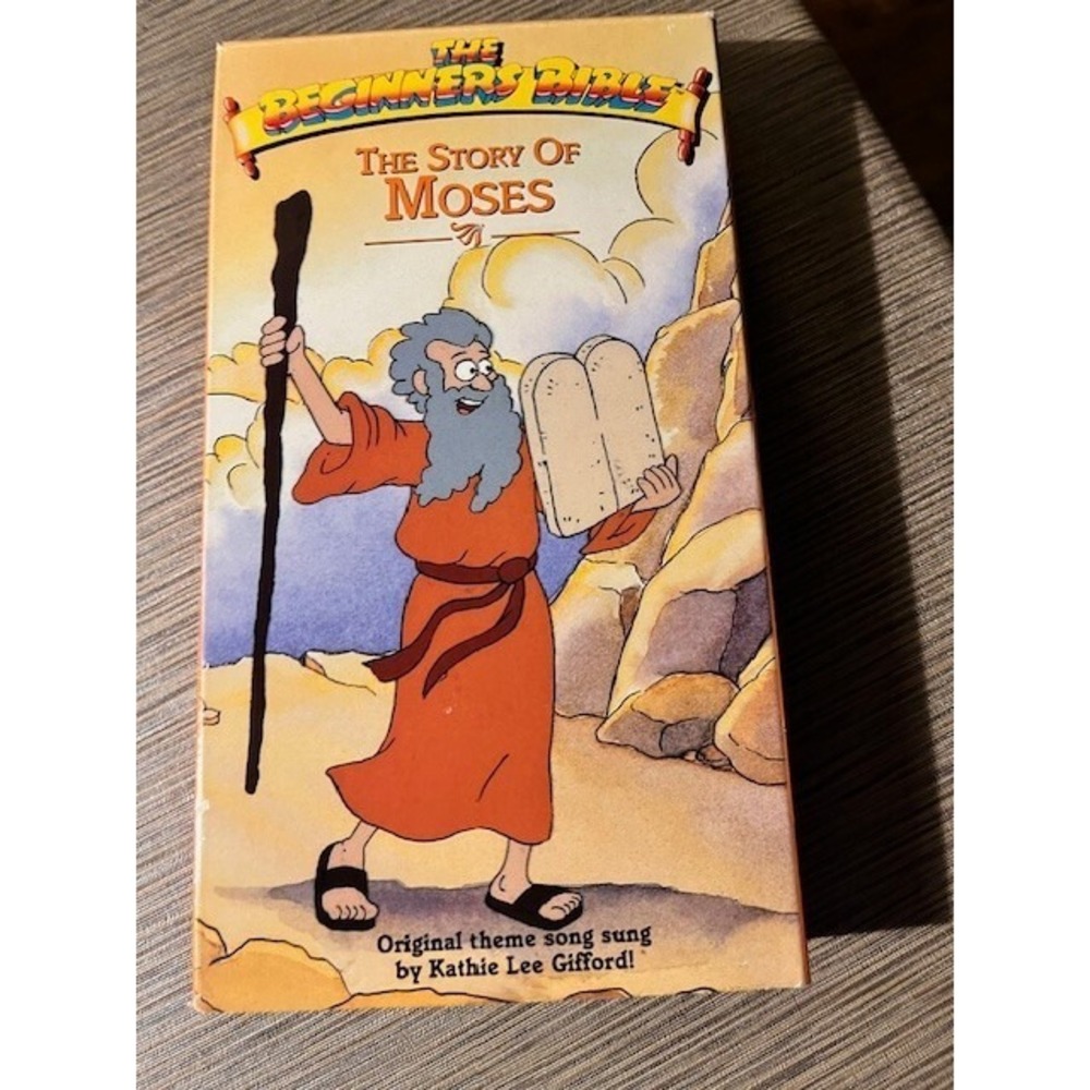 The Beginners Bible The Story Of Moses‎ VHS